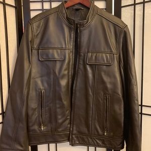 Claiborne 100% Leather Jacket